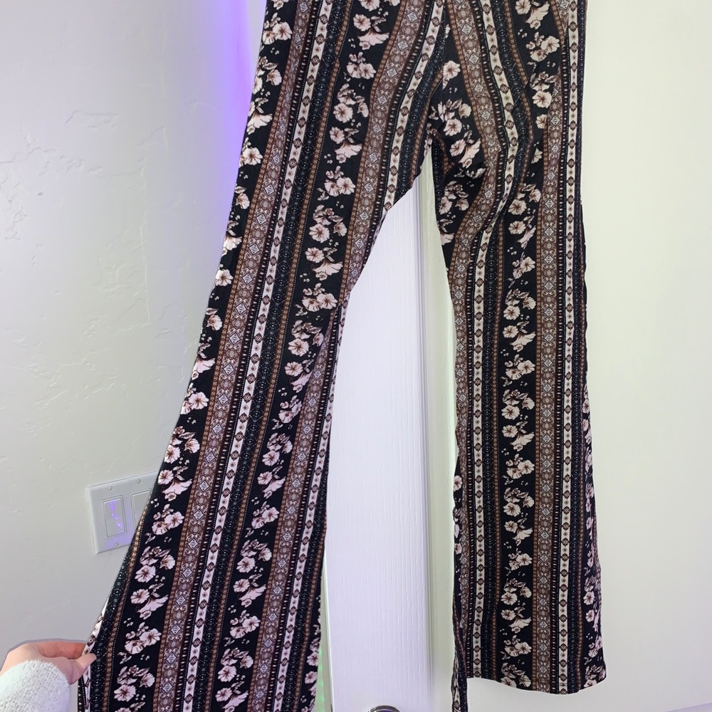 Flowy Floral Pants